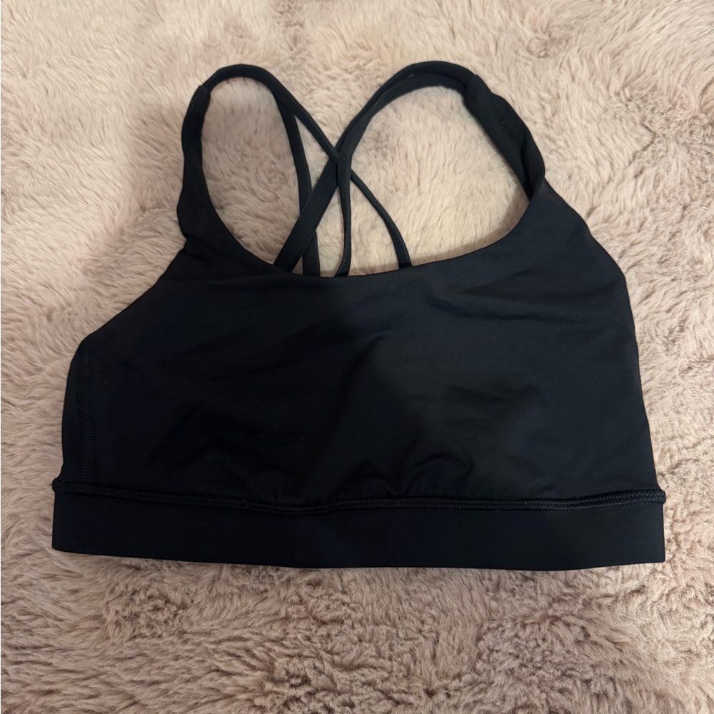 Lululemon Energy Bra Size 4 Women’s in Black